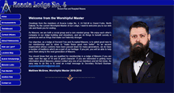 Desktop Screenshot of gfmasons.org